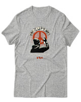 T-Shirt Αντρικό - Make Art No War - Color Thumbnail Γκρι Μελανζέ