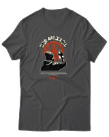 T-Shirt Αντρικό - Make Art No War - Color Thumbnail Ανθρακί