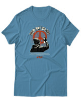 T-Shirt Αντρικό - Make Art No War - Color Thumbnail Τιρκουάζ