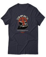 T-Shirt Αντρικό - Make Art No War - Color Thumbnail Σκούρο Μπλε