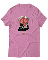 T-Shirt Αντρικό - Make Art No War - Color Thumbnail Ροζ