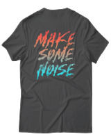T-Shirt Αντρικό - Make Some Noise - Color Thumbnail Ανθρακί