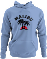 Φούτερ με κουκούλα - Malibu - Color Thumbnail Blue Carolina