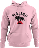 Φούτερ με κουκούλα - Malibu - Color Thumbnail Pink