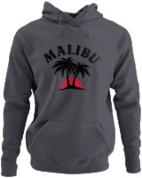 Φούτερ με κουκούλα - Malibu - Color Thumbnail Ανθρακί
