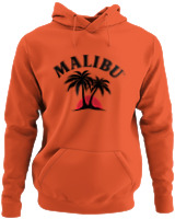 Φούτερ με κουκούλα - Malibu - Color Thumbnail Orange