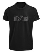 T-Shirt Fit - Mama - Color Thumbnail Μαύρο