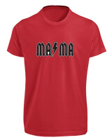 T-Shirt Fit - Mama - Color Thumbnail Κόκκινο