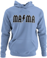 Φούτερ με κουκούλα - Mama - Color Thumbnail Blue Carolina