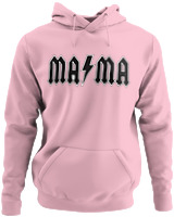 Φούτερ με κουκούλα - Mama - Color Thumbnail Pink