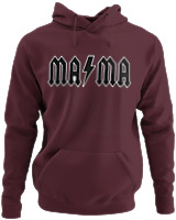 Φούτερ με κουκούλα - Mama - Color Thumbnail Marron