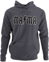 Φούτερ με κουκούλα - Mama - Color Thumbnail Ανθρακί