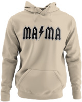 Φούτερ με κουκούλα - Mama - Color Thumbnail Μπέζ