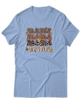 T-Shirt Αντρικό - Mama Leopard - Color Thumbnail Γαλάζιο