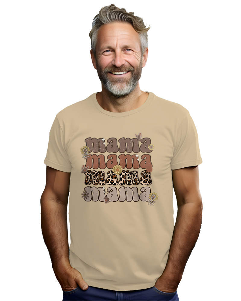 T-Shirt Αντρικό - Mama Leopard - Image 2