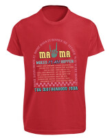 T-Shirt Fit - Mama Makes It Happen - Color Thumbnail Κόκκινο