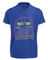 T-Shirt Fit - Mama Makes It Happen - Color Thumbnail Μπλε Ρουά