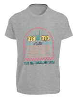 T-Shirt Fit - Mama Makes It Happen - Color Thumbnail Γκρι Μελανζέ