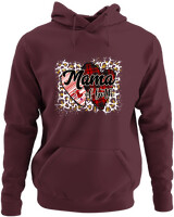 Φούτερ με κουκούλα - Mama Of Both - Color Thumbnail Marron
