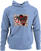 Φούτερ με κουκούλα - Mama Of Both - Color Thumbnail Blue Carolina