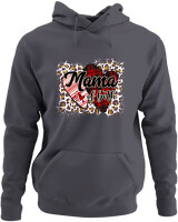 Φούτερ με κουκούλα - Mama Of Both - Color Thumbnail Ανθρακί