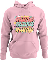 Φούτερ με κουκούλα - Mama Thunder - Color Thumbnail Pink
