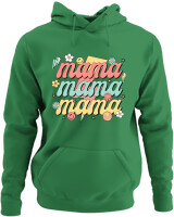 Φούτερ με κουκούλα - Mama Thunder - Color Thumbnail Kelly Green