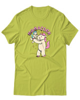 T-Shirt Αντρικό - Mamacorn - Color Thumbnail Λαχανί