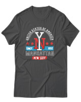 T-Shirt Αντρικό - Manhattan  - Color Thumbnail Ανθρακί