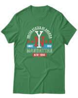 T-Shirt Unisex - Manhattan  - Color Thumbnail Πράσινο