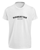 T-Shirt Fit - Manhattan New York - Color Thumbnail 'Ασπρο