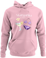 Φούτερ με κουκούλα - Margarita & Bikini - Color Thumbnail Pink