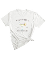 T-Shirt Woman Fashion Γυναικείο - Margarita - Color Thumbnail WHITE