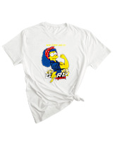T-Shirt Woman Fashion Γυναικείο - Marge - Color Thumbnail WHITE