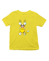 T-Shirt  Παιδικό - Mario Cat - Color Thumbnail Κίτρινο