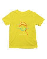T-Shirt  Παιδικό - Mario Lines - Color Thumbnail Κίτρινο