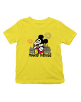 T-Shirt  Παιδικό - Mario Mouse - Color Thumbnail Κίτρινο