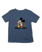 T-Shirt  Παιδικό - Mario Mouse - Color Thumbnail Σκούρο Μπλε