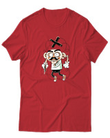 T-Shirt Αντρικό - Marionette Madness - Color Thumbnail Κόκκινο
