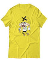 T-Shirt Αντρικό - Marionette Madness - Color Thumbnail Κίτρινο