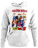 Φούτερ με κουκούλα - Master Roshi - Color Thumbnail ΄Ασπρο