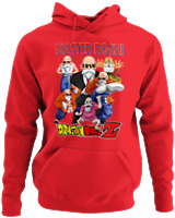 Φούτερ με κουκούλα - Master Roshi - Color Thumbnail Κόκκινο