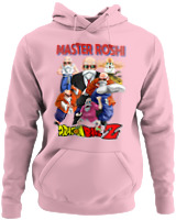 Φούτερ με κουκούλα - Master Roshi - Color Thumbnail Pink