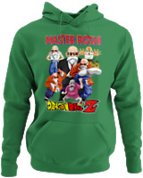 Φούτερ με κουκούλα - Master Roshi - Color Thumbnail Kelly Green