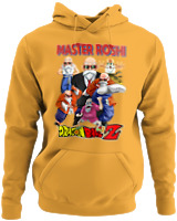 Φούτερ με κουκούλα - Master Roshi - Color Thumbnail Κίτρινο Χρυσό