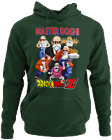 Φούτερ με κουκούλα - Master Roshi - Color Thumbnail Κυπαρισσί