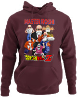 Φούτερ με κουκούλα - Master Roshi - Color Thumbnail Marron