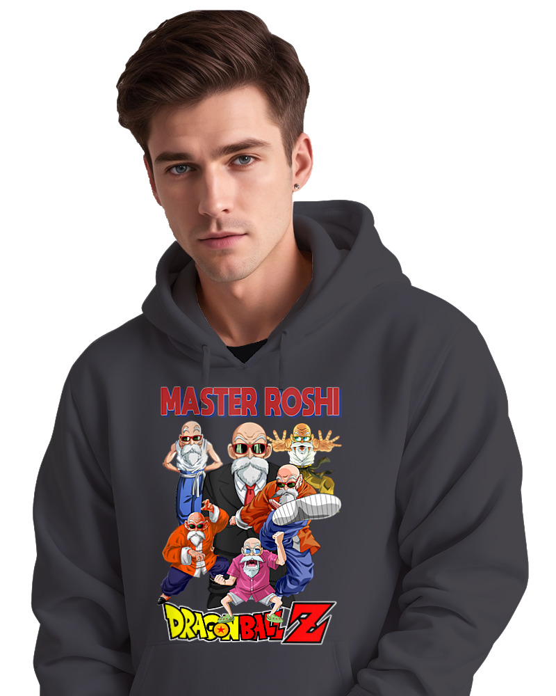 Φούτερ με κουκούλα - Master Roshi - Image 2