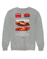 Φούτερ χωρίς κουκούλα Γυναικείο - Mcqueen - Color Thumbnail Γκρι Μελανζέ