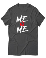 T-Shirt Αντρικό - Me Vs Me - Color Thumbnail Ανθρακί